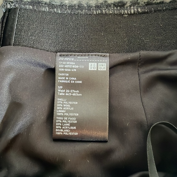Uniqlo Wool Blend Flare Pencil Skirt - Picture 5 of 6